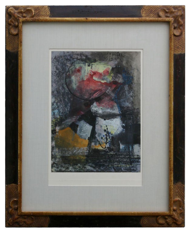 Willy Mucha Framed Mixed Media