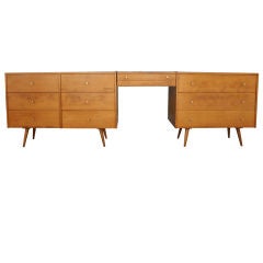 Paul McCobb Dressers and Vanity