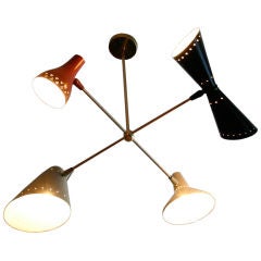 Italian 4-Arm Chandelier