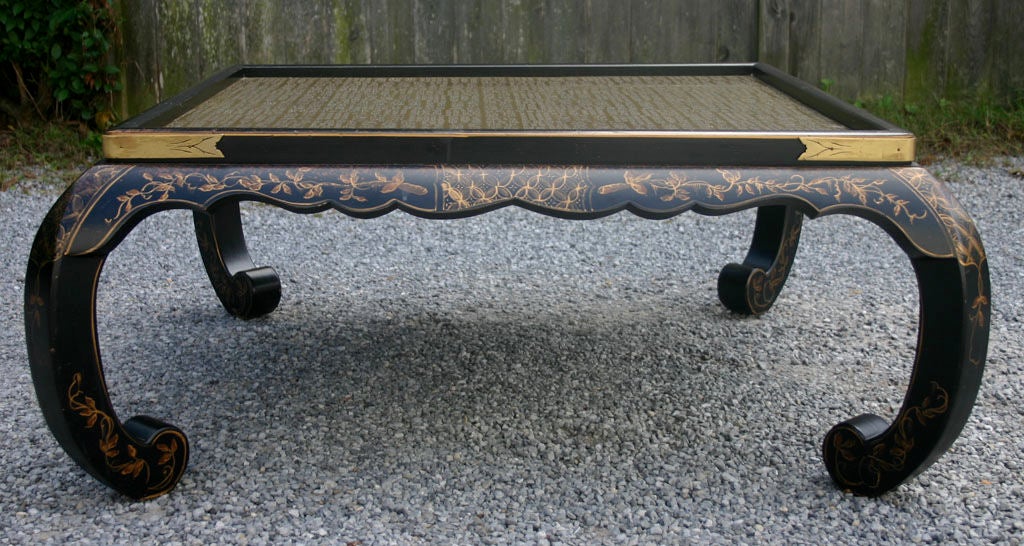 Chinese Lacquer Coffee Table