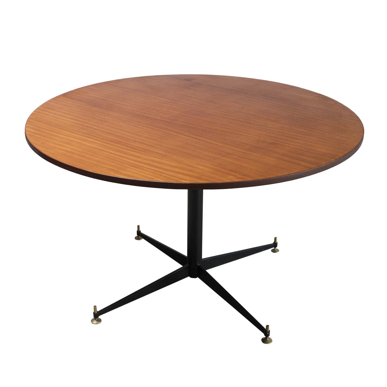 Italian Pedestal Table, style of Osvaldo Borsani For Sale