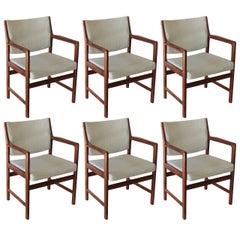 Set of Six Swedish Dining Chairs