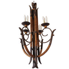 Rattan Chandelier 6