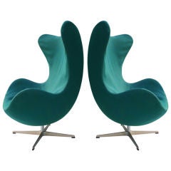 Arne Jacobsen Egg Chairs