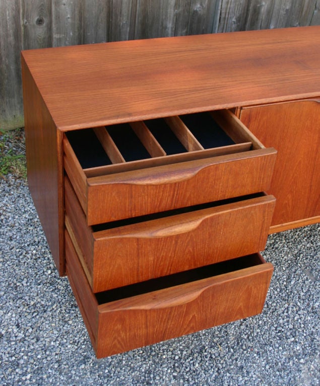 McIntosh Teak Sideboard In Excellent Condition In Southampton, NY