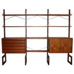 Danish Freestanding Wall Unit