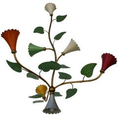 Italian Floral Pendant