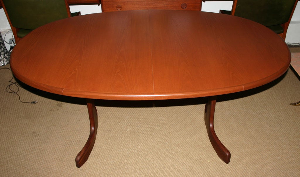 Mid-20th Century G Plan Teak and Rosewood Dining Table