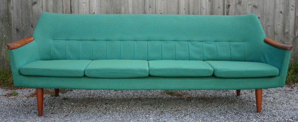 Mid-20th Century Swedish Teak Sofa