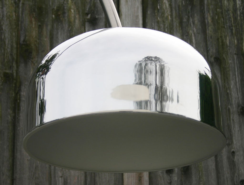 Chrome Arc Lamp 1