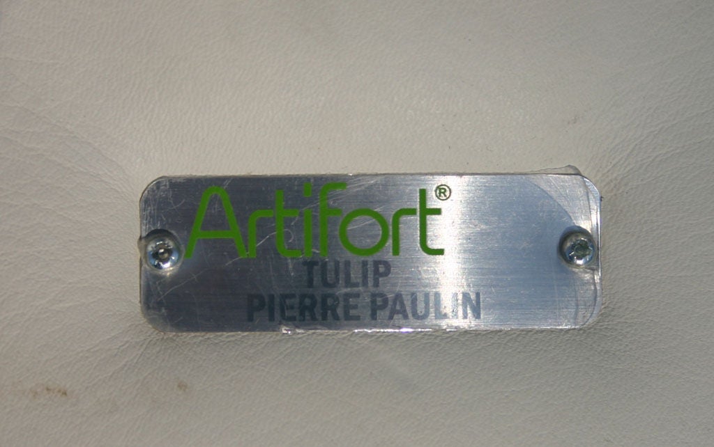 Metal Pierre Paulin Stool For Sale