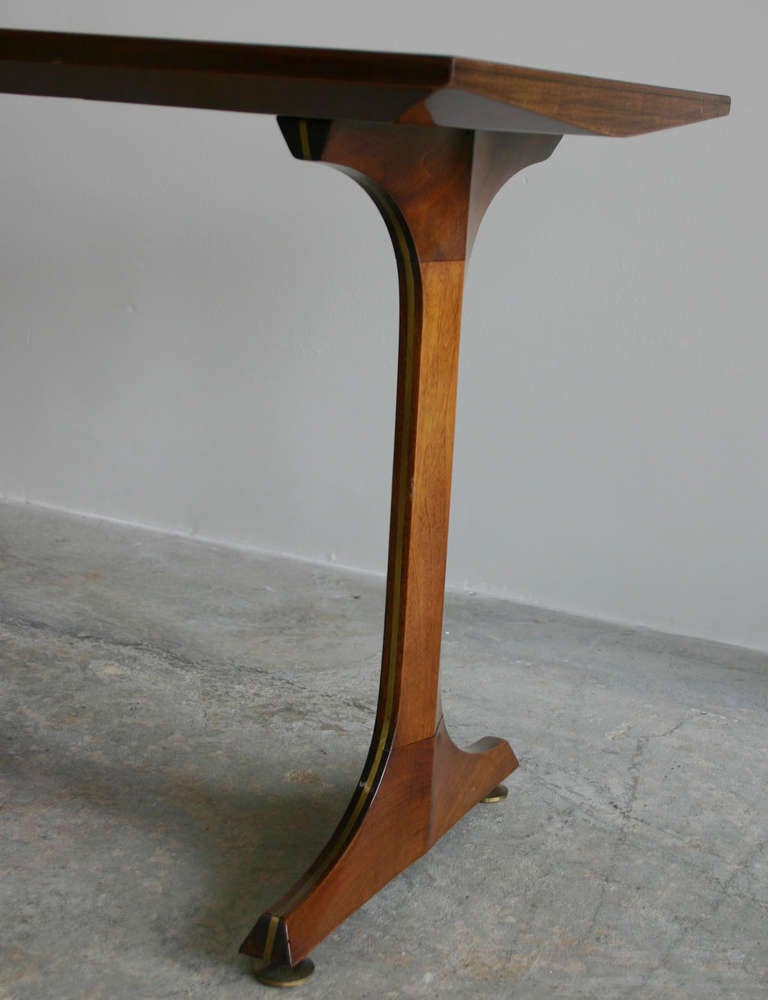 Italian Tapered Cocktail Table For Sale 1