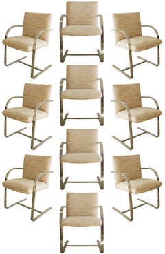 Set of 8 BRNO Style Chairs