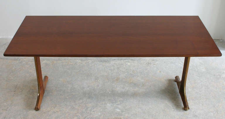 Italian Tapered Cocktail Table In Good Condition For Sale In Southampton, NY