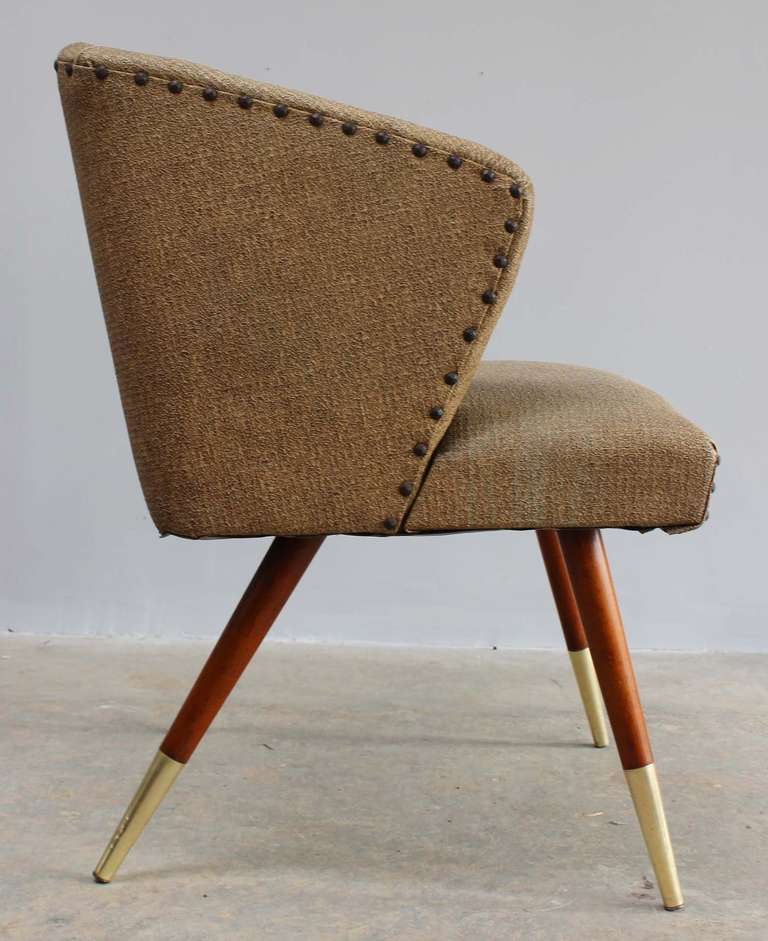 Mid-Century Modern Six Italian Dining Chairs