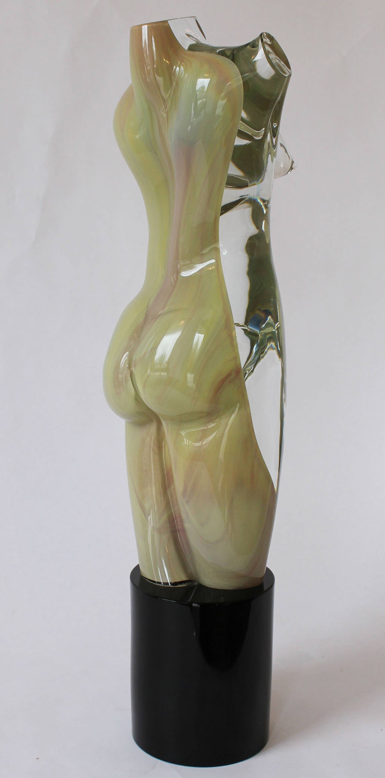Italian Murano Glass Figurative Sculpture For Sale