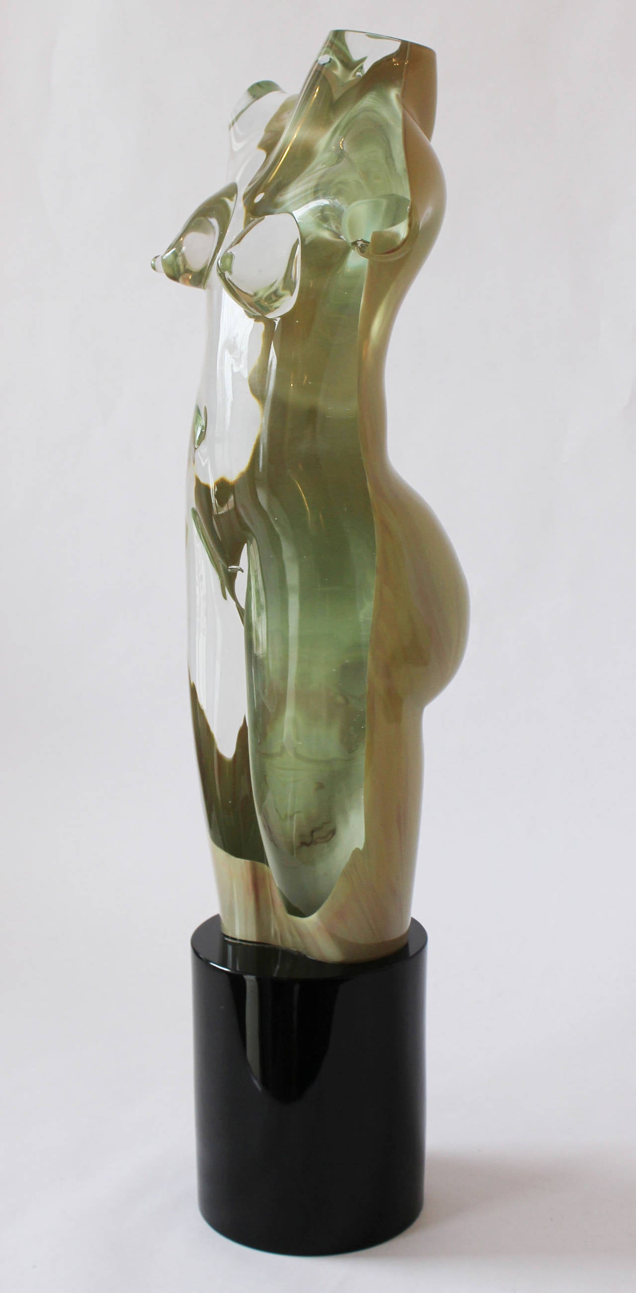 Mid-Century Modern Murano Glass Figurative Sculpture For Sale