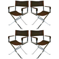 Set of Four Allesandro Albrizzi Chairs