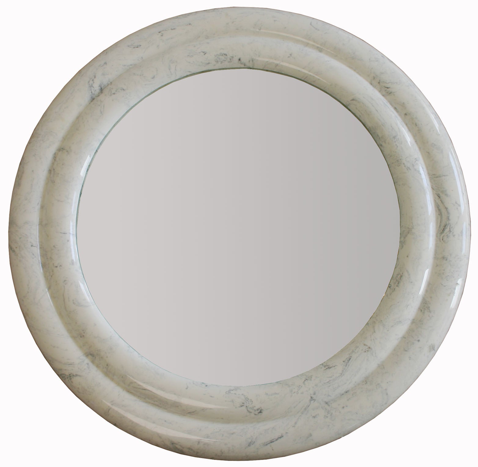 Custom-Made Marble Mirror For Sale
