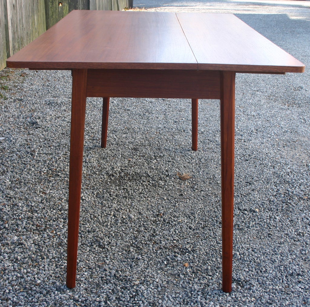Danish Drop Leaf Dining Table 1