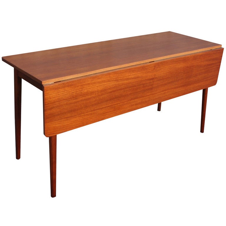 Danish Drop Leaf Dining Table