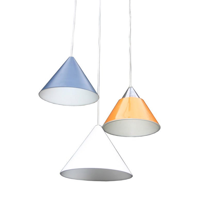 3 Louis Poulson Pendants For Sale