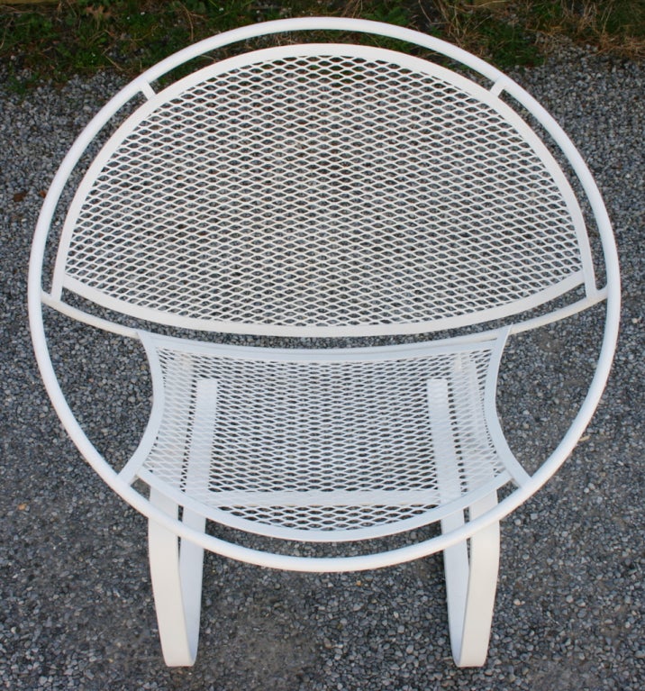 Italian Pair Salterini Cantilever Chairs