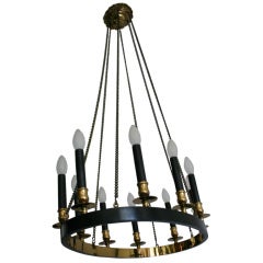 Oval 10 Candle Chandelier