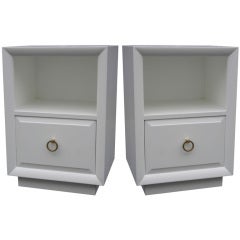 Pair Robsjohn-Gibbings Nightstands