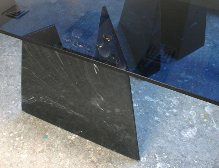 Glass VeArt Coffee Table For Sale