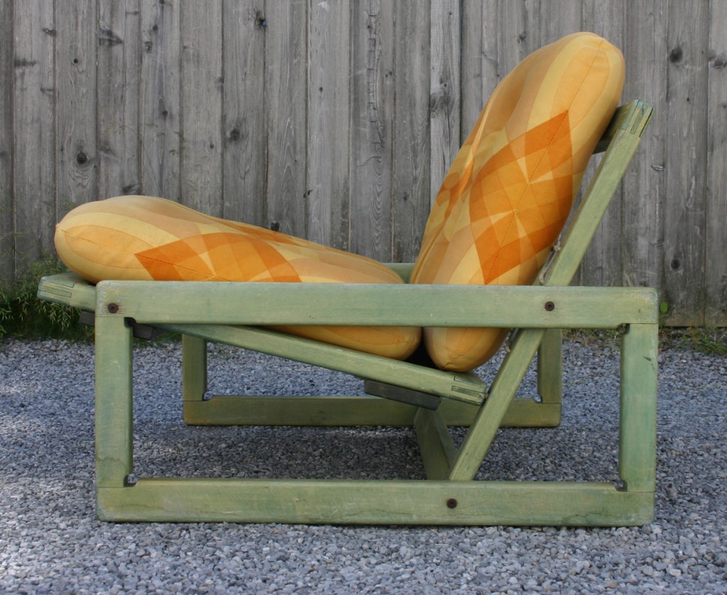 Italian Four Cassina Lounge Chairs For Sale