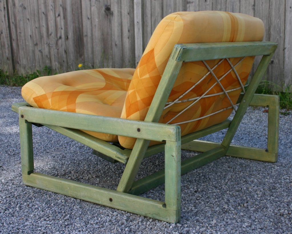 Mid-20th Century Four Cassina Lounge Chairs For Sale