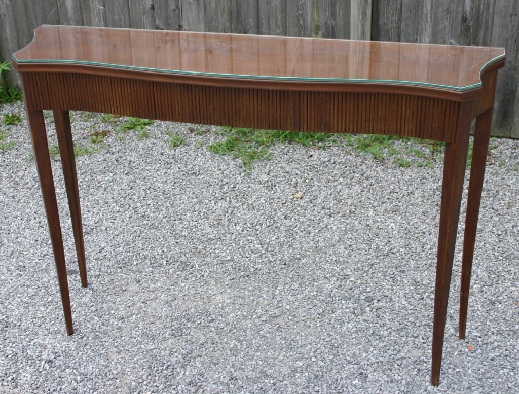 Wood Paolo Buffa Console For Sale