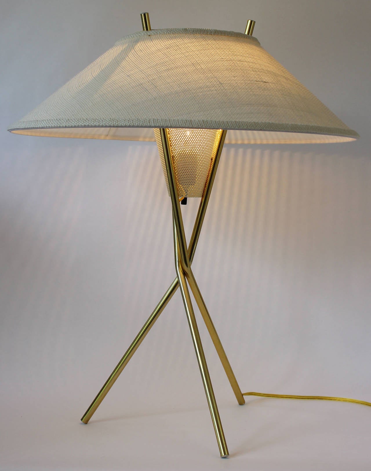 American Pair Gerald Thurston Tripod Lamps
