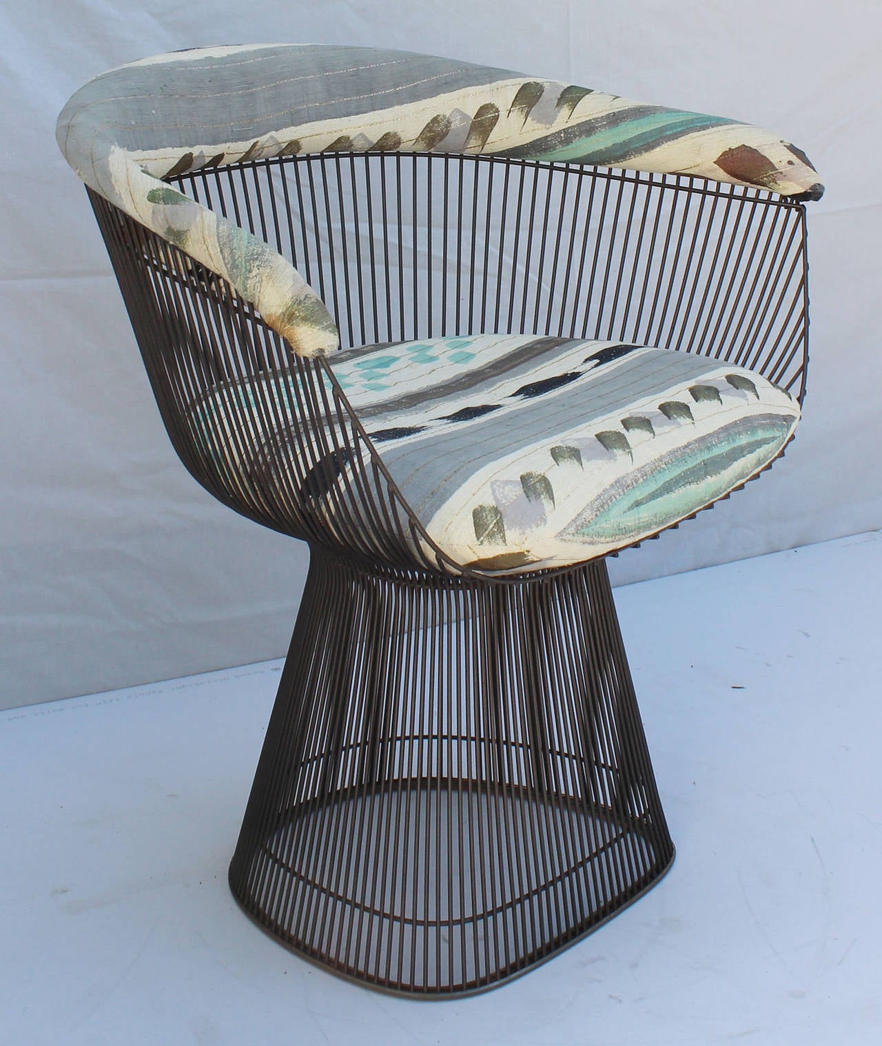 Mid-Century Modern Six Warren Platner Dining Chairs