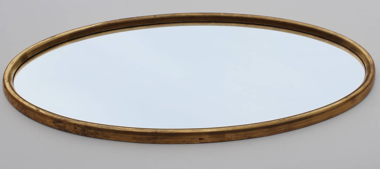 Mid-Century Modern La Barge Gold Leaf Mirror