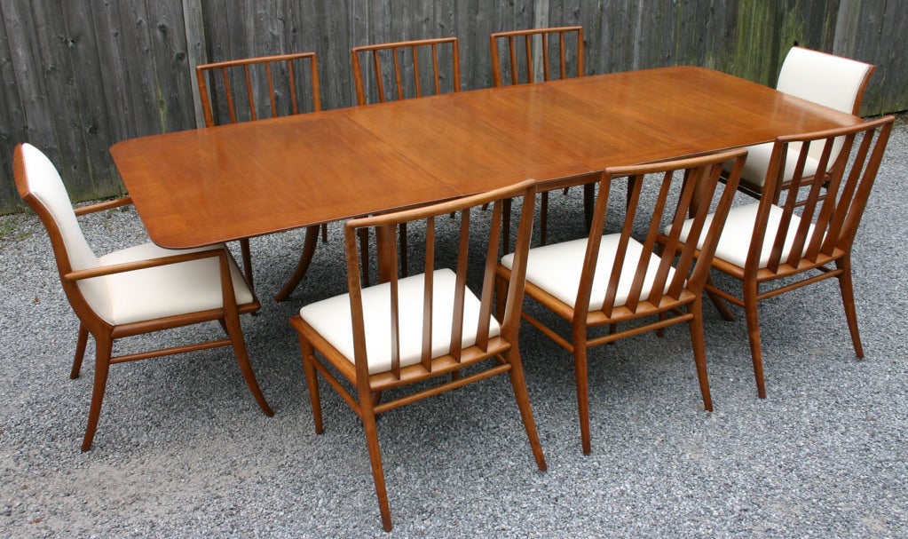 T.H. Robsjohn-Gibbings Dining Table In Excellent Condition In Southampton, NY