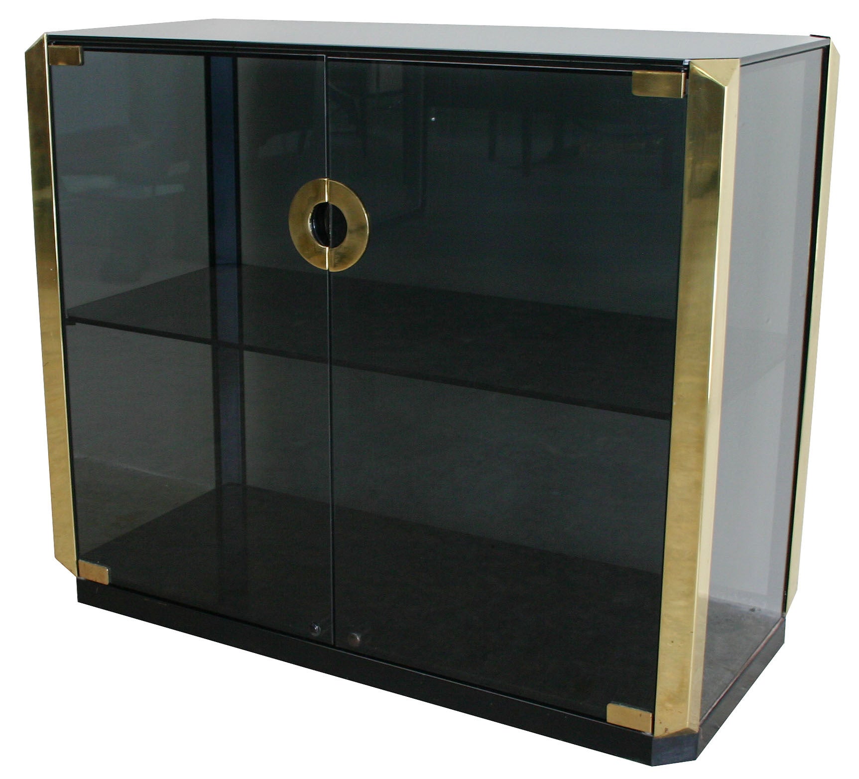 Italian Glass Cabinet