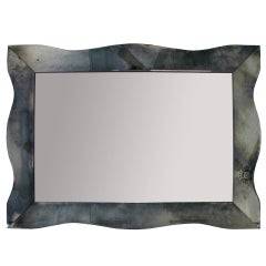 Smoke Frame Deco Mirror