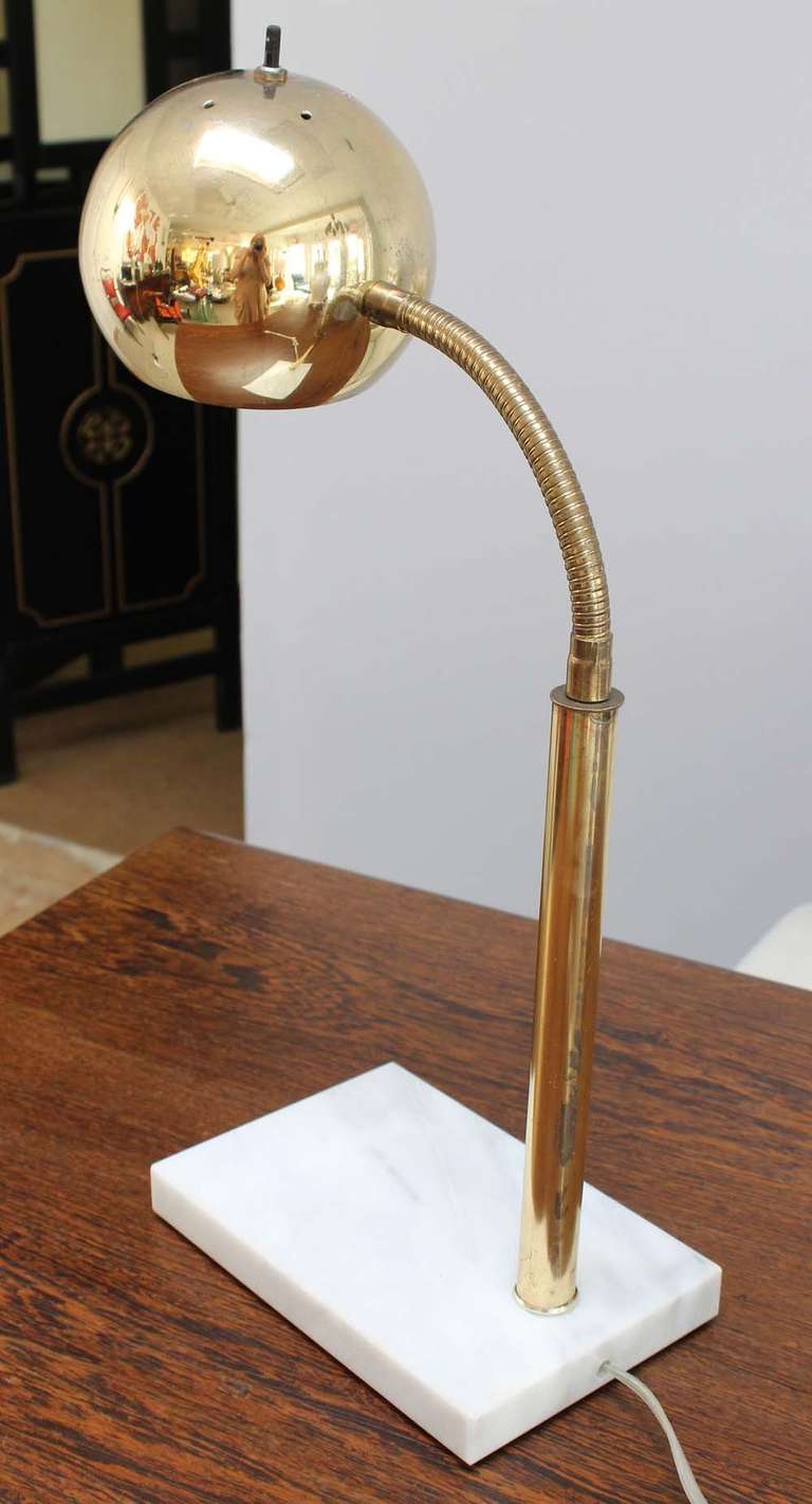 Italian Gooseneck Desk Lamp For Sale