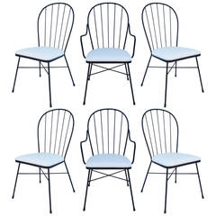 Set of Six Salterini Dining Chairs