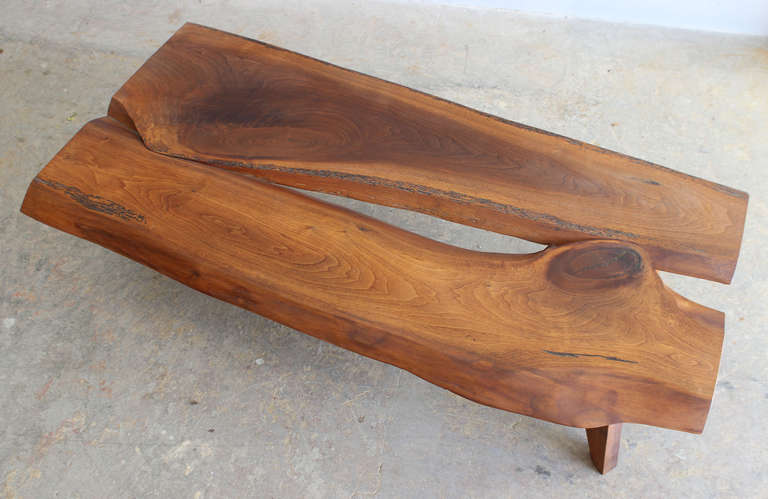 American Natural Walnut Coffee Table