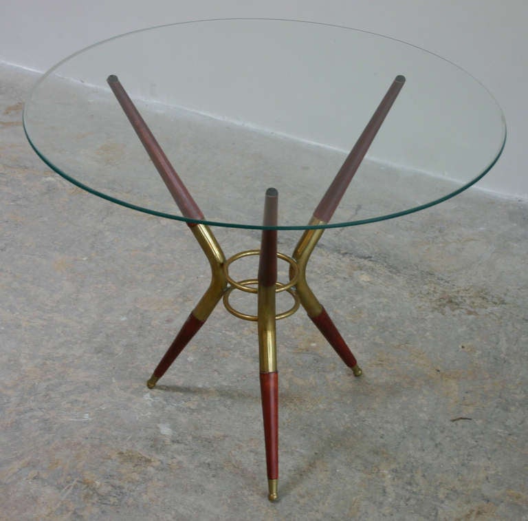Italian Tripod Side Table