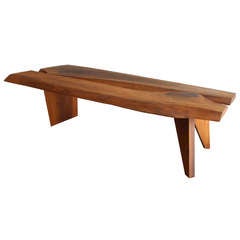 Natural Walnut Coffee Table