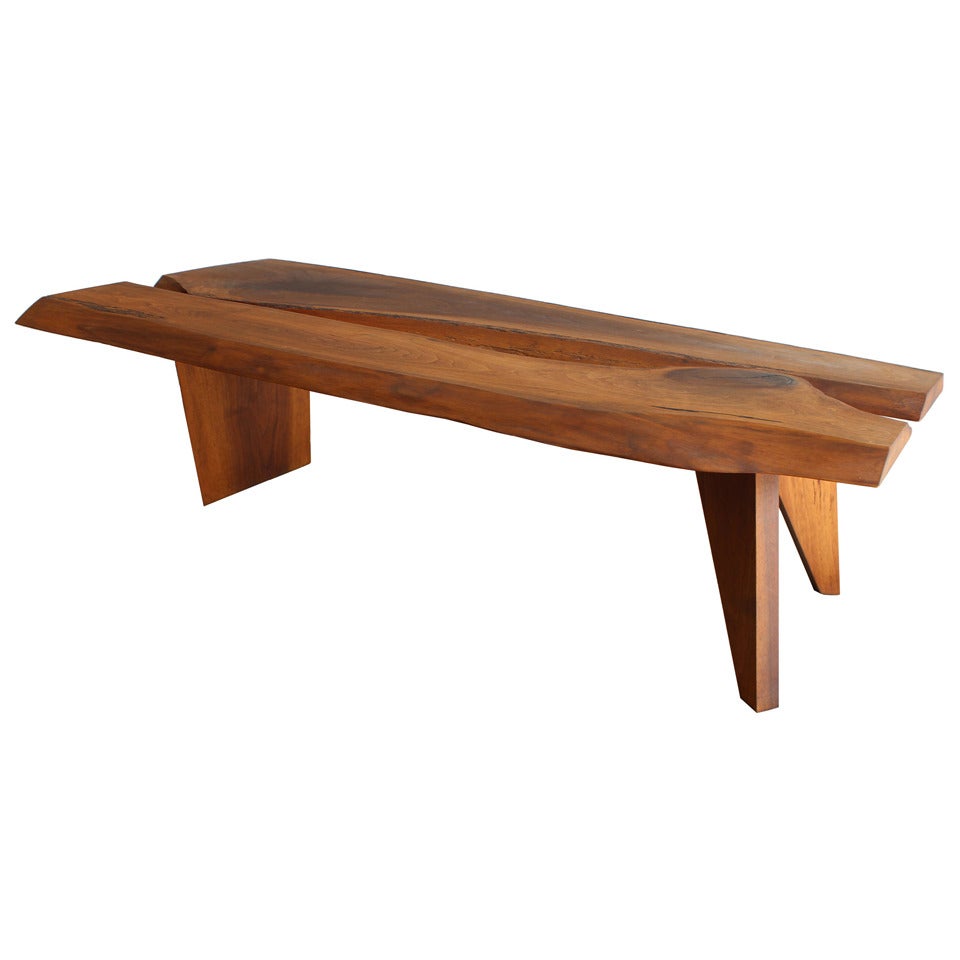 Natural Walnut Coffee Table
