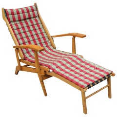 Retro Italian Chaise Lounge