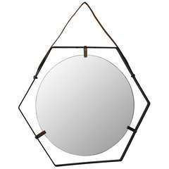 Italian Hexagonal Mirrors