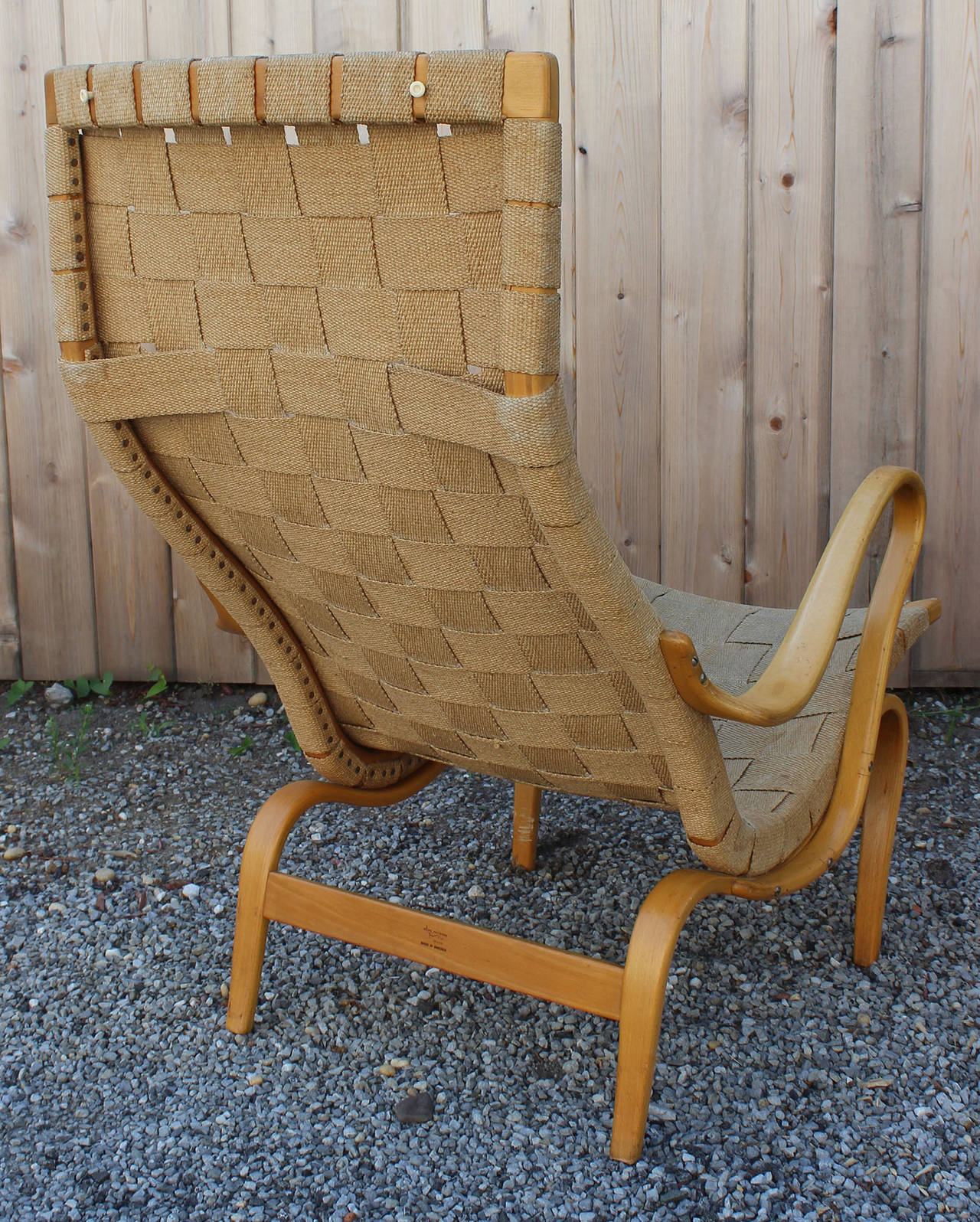 Bruno Mathsson Pernilla Lounge Chair In Good Condition In Southampton, NY