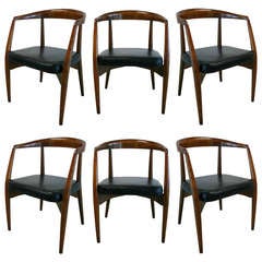 Set of Six John Stuart Dining Chairs