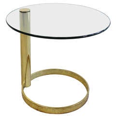 Pace Brass Side Table